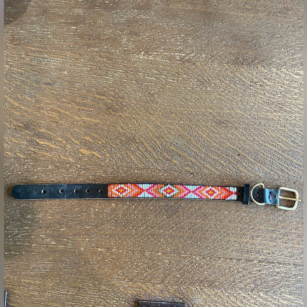 Handmade small dog collar
